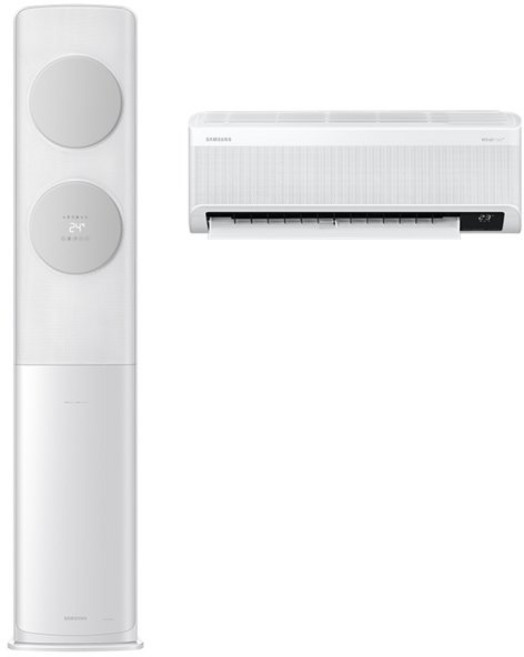 삼성전자 56.9㎡+18.7㎡ BESPOKE 무풍클래식 에어컨 AF17B7538BZRT 방문설치, AF17B7538BZ, 일반배관형