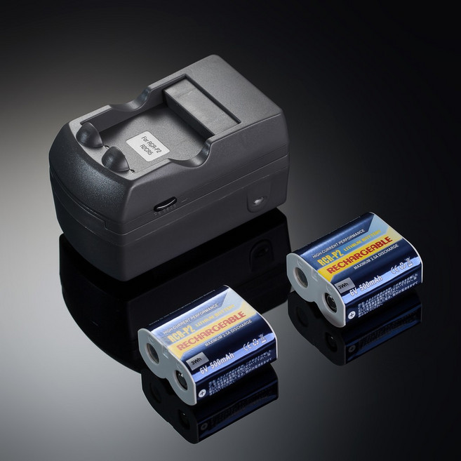 ROWA JAPAN CR-P2 RCR-P2充電電池X2 CRP2 RCRP2, 1個
