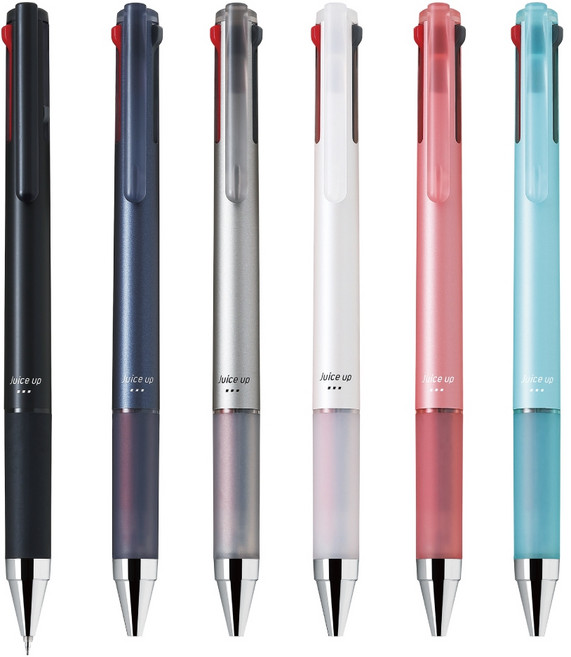 PILOT Juice up 多色果汁筆 0.4mm 多色合一 書寫流暢, 替芯   紅色, 1個, 紅色
