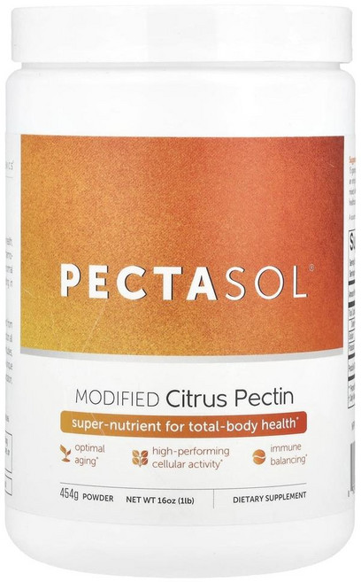 에코누제닉스 펙타솔 모디파이드 시트러스 펙틴 Econugenics PectaSol® Modified Citrus Pectin 454g, 1개
