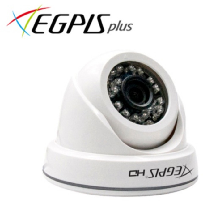 (이지피스 플러스) 실내용 돔 아날로그 카메라 EAD6124RS(D1) (올인원) (200만 화소/고정렌즈-3.6mm), 단품, 1개