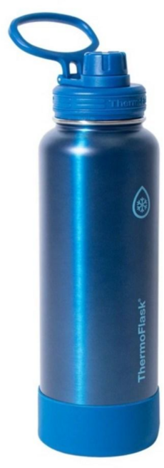 보온 보냉 1.2L ThermoFlask병 텀블러 세척편한 보냉텀블러 추천 찬물전용 텀블러 얼음보관텀블러 여름물병 운동용 텀블러 보온보냉텀블러 스테인리스보온병 이중진공텀블러, 1개, 블루