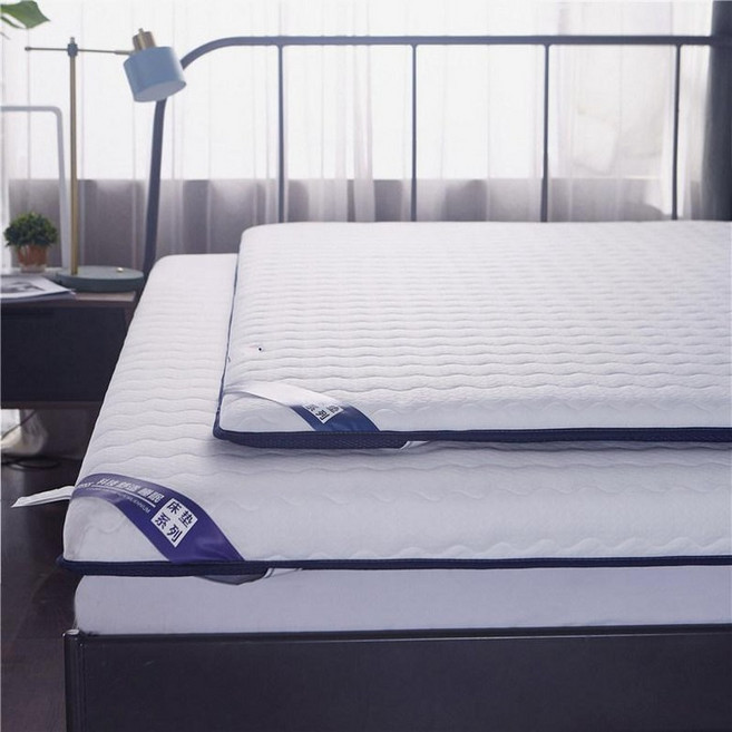 접이식 바닥 메모리폼 매트리스 침대 자취 10cm 토퍼, 1cm, 니트 화이트 6cm