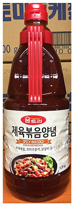 대량 닭갈비 양념 1900g/6개 업소용 제육 주물럭 식당, 1.9kg, 6개