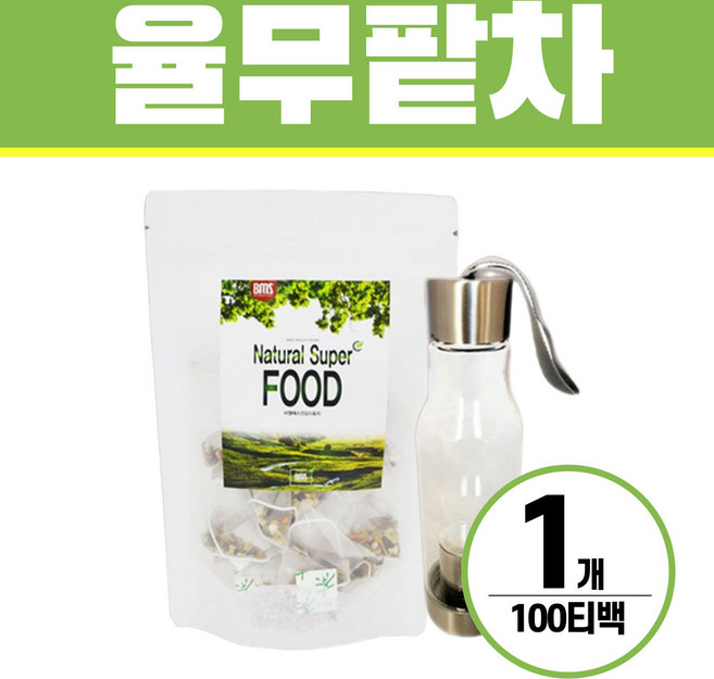 대용량 율무팥차 티백 블랜딩차 헬시위듀 구수한차, 1개, 120g