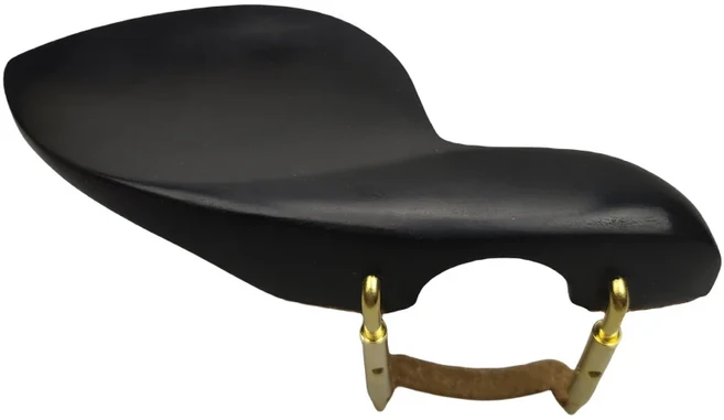 쿠쿠스토어 오른쪽 또는 왼손 비올라 턱받침 로즈우드 액세서리 에보니, 04 Ebony wood 1