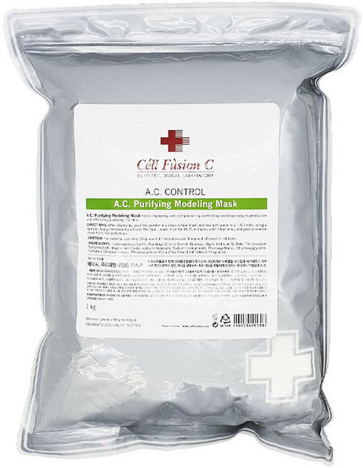 셀퓨전씨 ac 퓨리파잉 모델링 마스크 1kg - 마스크팩 5매 증정 CellFusion C A.C Purifying Modeling Mask, 1개입, 1개