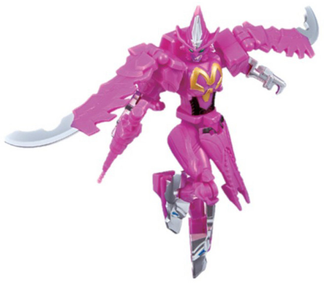 반다이 DX 체인지 히어로즈 젠카이 매직 로봇장난감, 혼합색상, 1개