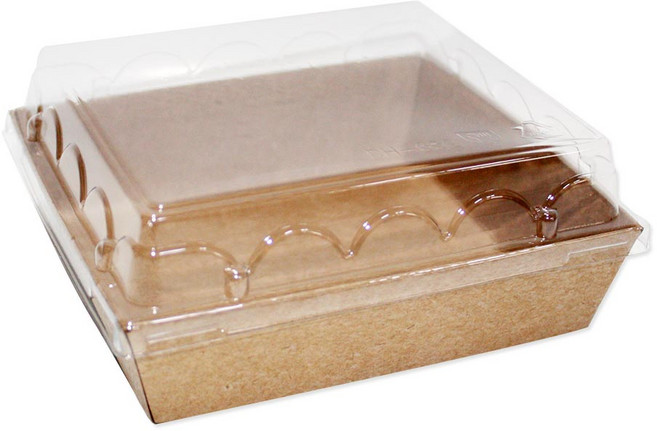 뚜껑트레이2겹(크라프트), 10개, 10개