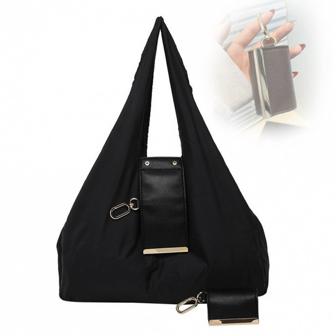 폴딩 키링 에코백 대용량 휴대용 장바구니