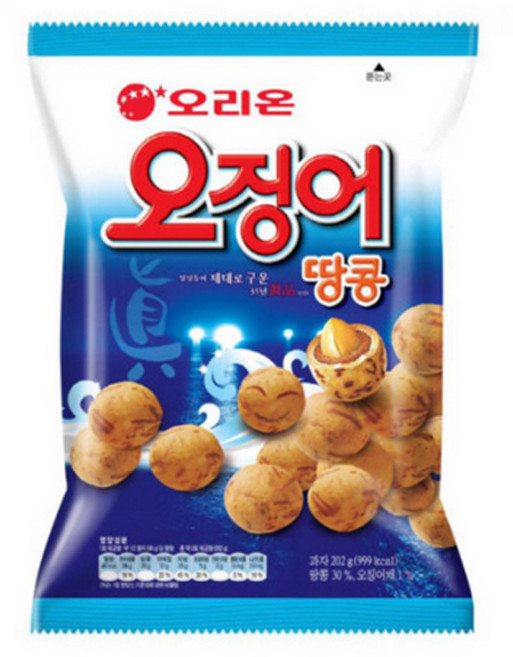 오징어땅콩, 180g, 20개