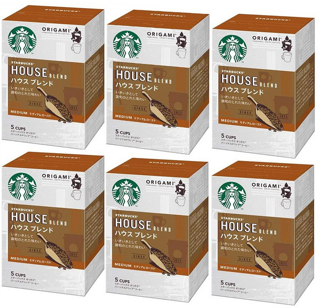 Starbucks 스타벅스 드립백 HOUSE BLEND 5입 6개