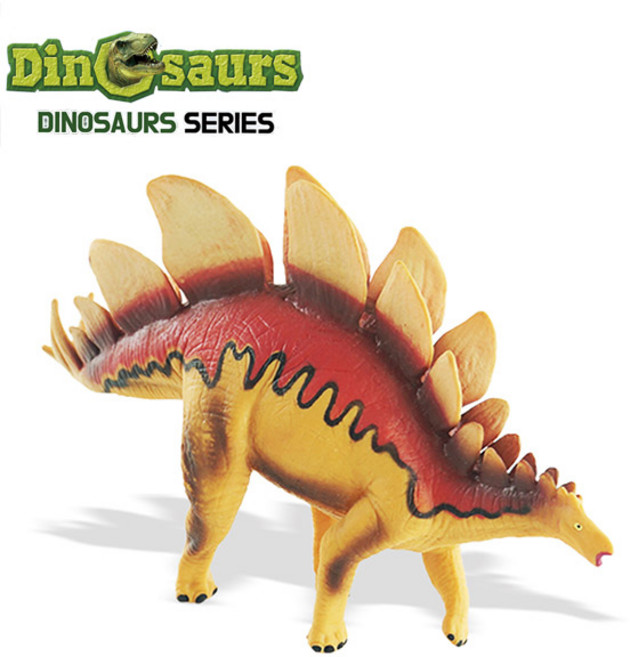 더모 다이노소어 스테고사우르스 공룡피규어, 1개