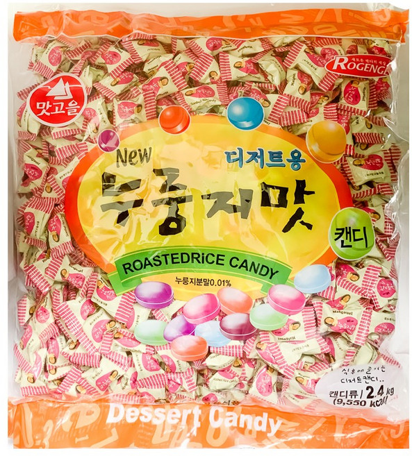 [맛고을] 사탕 누룽지, 2.4kg, 1개