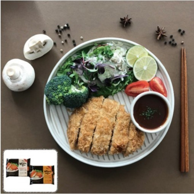 [베지근한식탁]청정 제주 흑돼지 튀김 통 돈가스세트(통가스 10개+치즈통가스 10개), 제주 흑돼지 통돈가스(10개)+치즈돈가스(10개), 1개