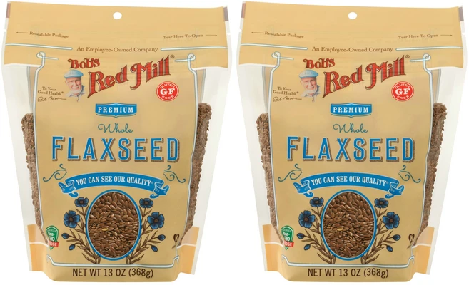 밥스레드밀 홀 플랙씨드, 368g, 2개 - 쿠팡