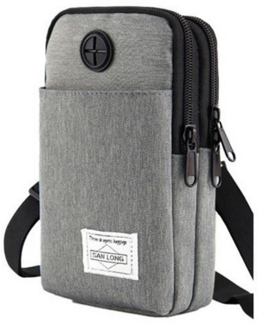 쇼핑엔돌핀 등산 핸드폰 파우치 크로스 3중수납 CM-03