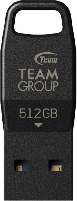 팀그룹 C162 32GB 5개 묶음 USB 32 Gen 1 3130 미니 금속 읽기 100MBs 플래시 드라이브 외장 데이터 저장 장치 메모리 스틱 컴퓨터노트북 호환 블랙 TC, 512GB, S5
