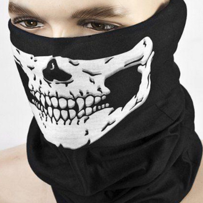 햇빛 차단 자전거 쿨넥 마스크 해골 스포츠 운동 두건