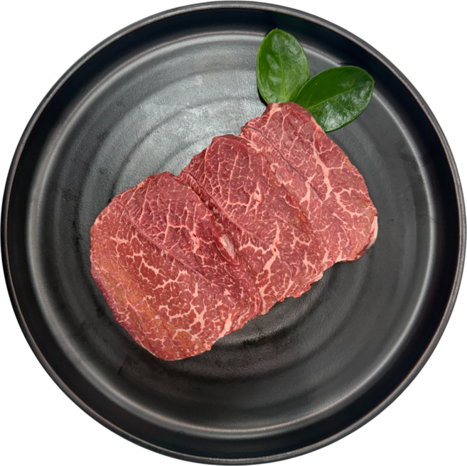 1등급 이상 안동 장원한우 산적용(한장씩) / 500g 진공 포장