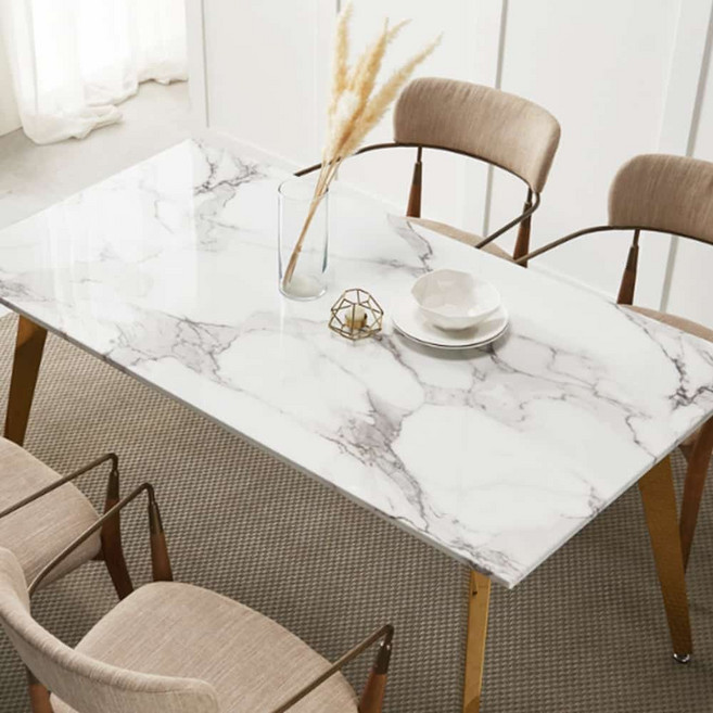 교체용 식탁 대리석상판 두꺼운 15T 1200