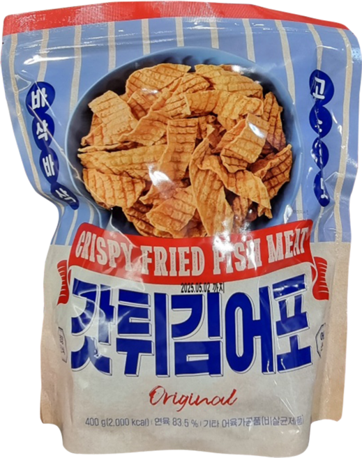 갓 튀김 어포 400g 코스트코 술안주 쥐포 생선포 간식, 1개