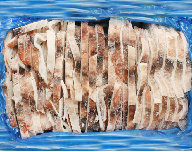 냉동 손질오징어 절단 짬뽕 중식재료 업소용, 일렉스, 1박스, 3.5kg