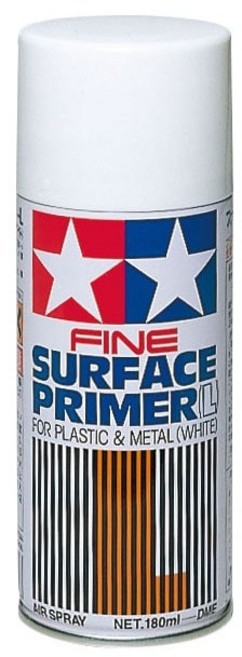 타미야 서페이서 프라이머 SURFACE PRIMER (선택), 87044화이트180ml, 1개