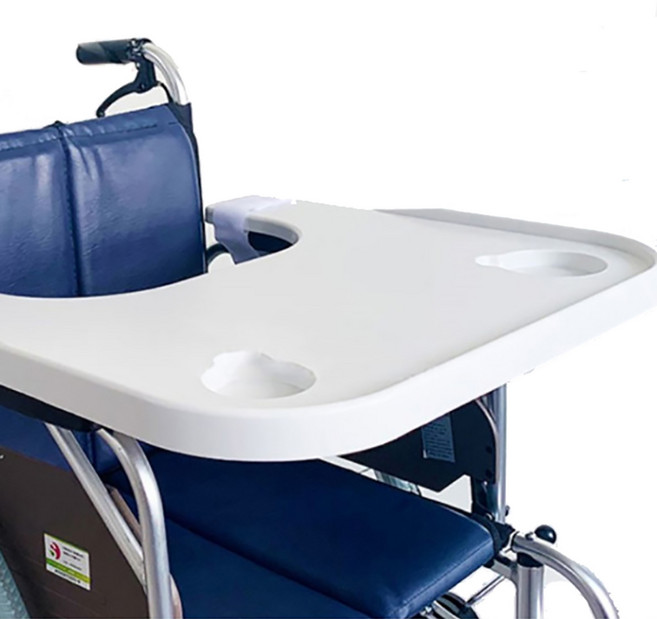 메디코 OM 휠체어테이블 휠체어식판 휠체어식탁 휠체어책상, 1개, OM-WT01