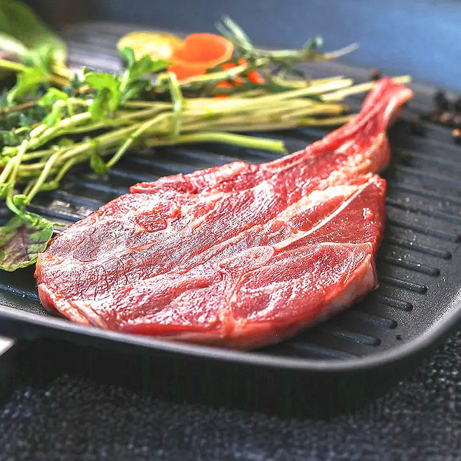(배터짐) 업소용 숙성 냉장 양사각갈비 5Kg 양갈비 양고기 양꼬칭 숄더랙 양다리 도매 (일요일&당일발송), 1개