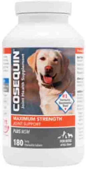 Cosequin 코세퀸 반려견 관절 영양 보조제 180정 Joint Health Supplement for dogs, 뼈/관절강화, 1개 - 쿠팡