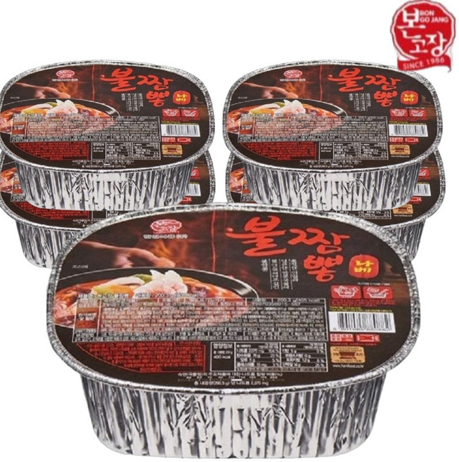 (대영) 한일식품 본고장 불짬뽕나베200.3g, 5개