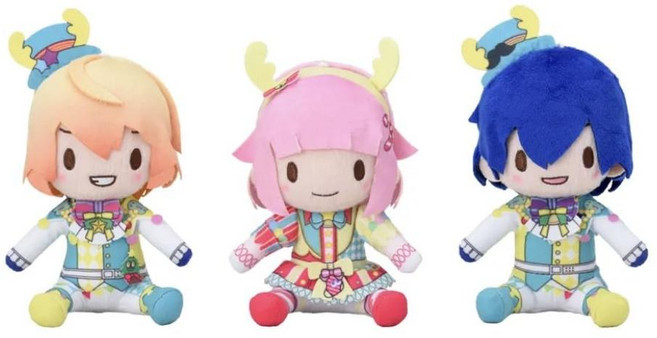 프로세카 원더쇼 후와푸치 미니 인형 3종 츠카사 에무 카이토 성스러운 밤