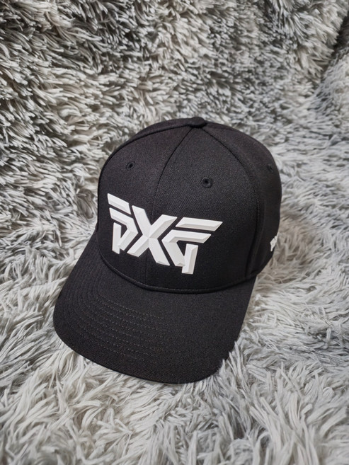PXG 스트레치 골프 모자 남녀공용 블랙 화이트, FREE, 1개