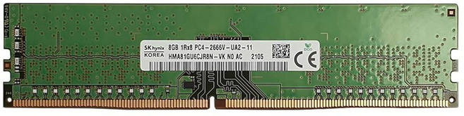 Hynix 8GB DDR4-2666MHz 288-Pin DIMM 1 2V Memory RAM Module HMA81GU6CJR8N-VK