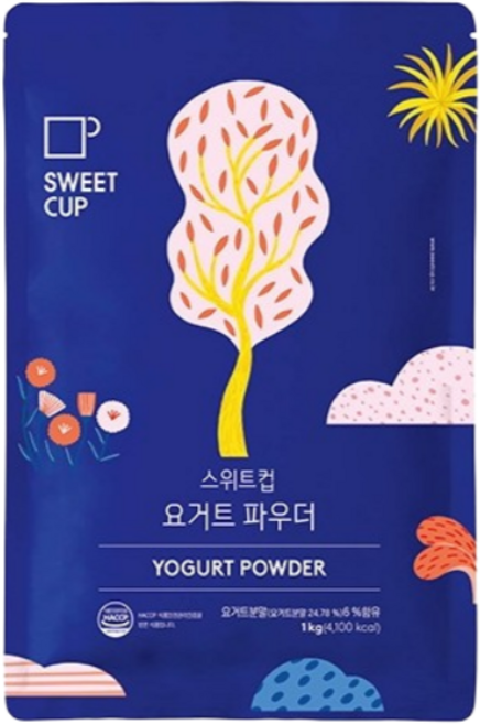 스위트컵 파우더 요거트, 1kg, 1개입, 8개