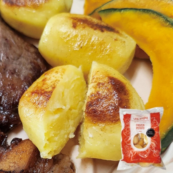 냉동감자 휴게소알감자1Kg VDF, 1개, 1g