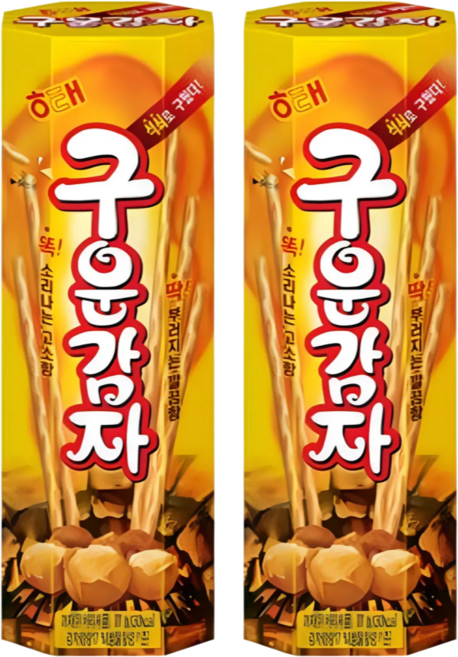 해태제과 구운감자, 27g, 2개