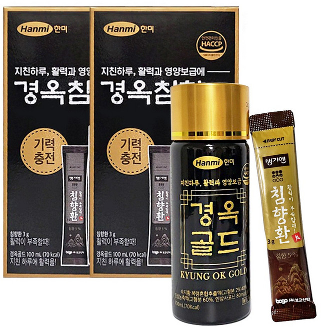 한미 경옥침향세트 침향환3g 경옥골드100ml, 2개, 100ml