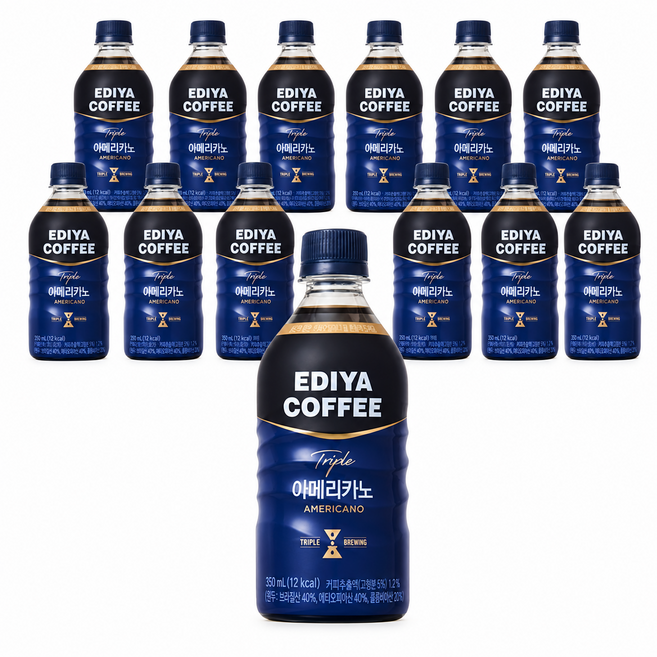 이디야 트리플 아메리카노, 500ml, 12개