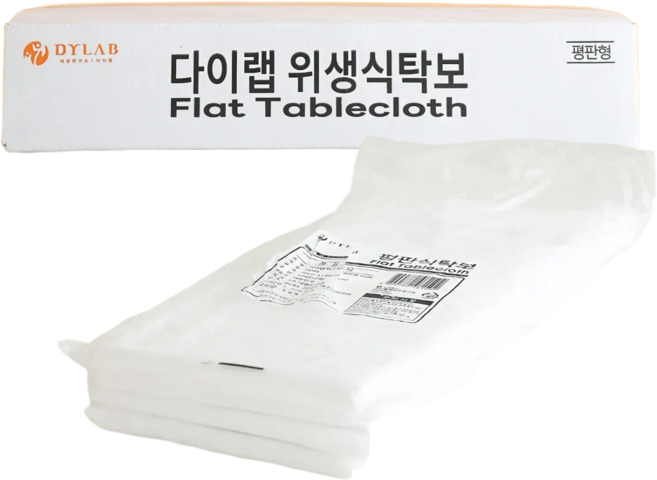 다이랩 일회용 평판 비닐식탁보 90 x 130 cm, 25개, 50개입