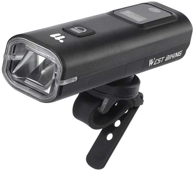 시그니처베이지 자전거 전조등 라이트 후레쉬 YPZ457, 1개, 블랙 업그레이드