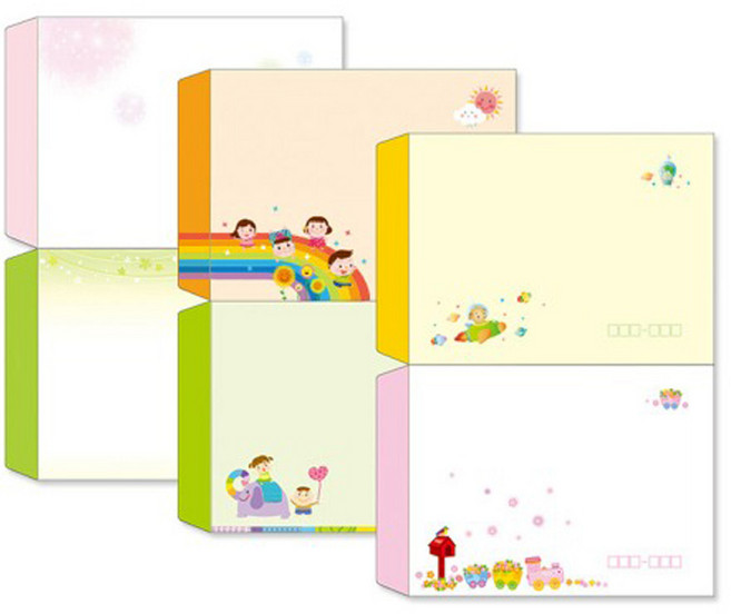 가꿈 서류 칼라대봉투 6종 50매 백상지 원교육용품 어린이집 유치원 서류봉투 행정봉투 평가인증, 노랑우주선백상지, 1세트