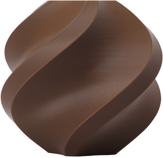 【聚材3D列印】 Bambu PLA Basic 基礎色 高韌性 3D列印線材 拓竹線材, 可可棕Cocoa Brown(含盤), 1個