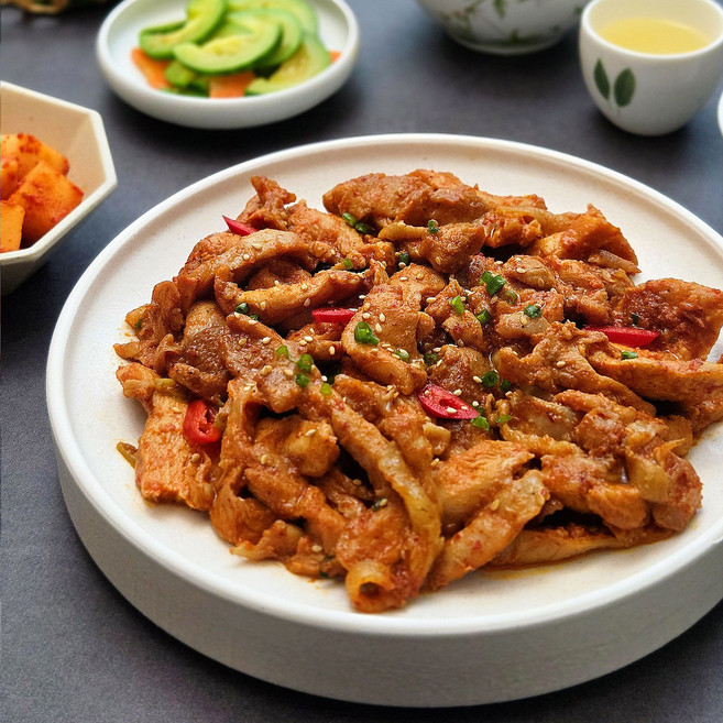집콕집국 춘천식 닭갈비 즉석조리 간편식 밀키트, 350g, 5개