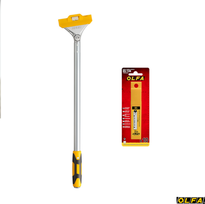 올파 헤라칼 일제 스크래퍼 끌칼 XSR 200 300 600mm 칼날10p포함, 1개