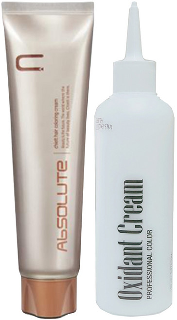 앱솔루트 크림 염모제 120g 빠른손쉬운 저자극, 5G 밝은밤색,, 3개