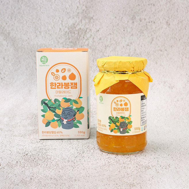 제주 한라봉잼 550g, 1개