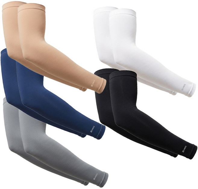 우노스 특대사이즈 매직 쿨 토시 2p, 1개, 회색