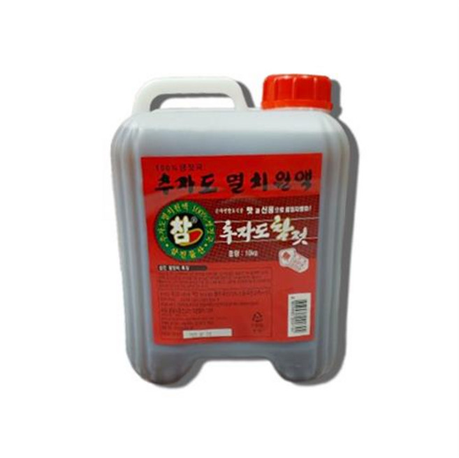 삼진물산 국내산 100% 추자도 멸치원액 참젓 10kg, 1개